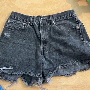 Vintage Levi shorts W34 black